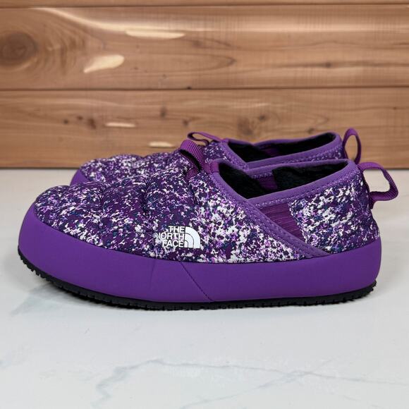 The North Face Youth THERMOBALL Traction Mules II Slippers Shoes Size 4 - Picture 5 of 13